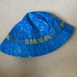 IKEA Blue Bucket Hat with Logo